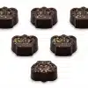 crown shaped thc chocolates dark chocolate 240mg