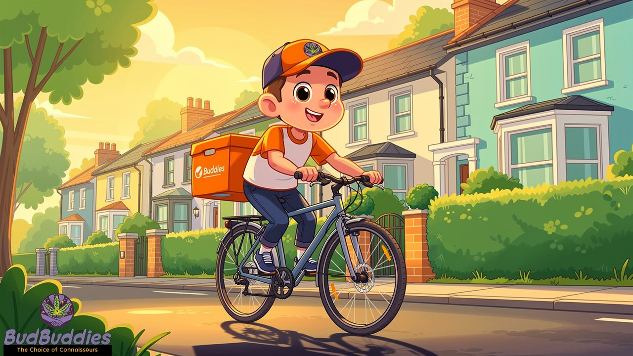 Discreet BudBuddies THC sweets delivery across the UK