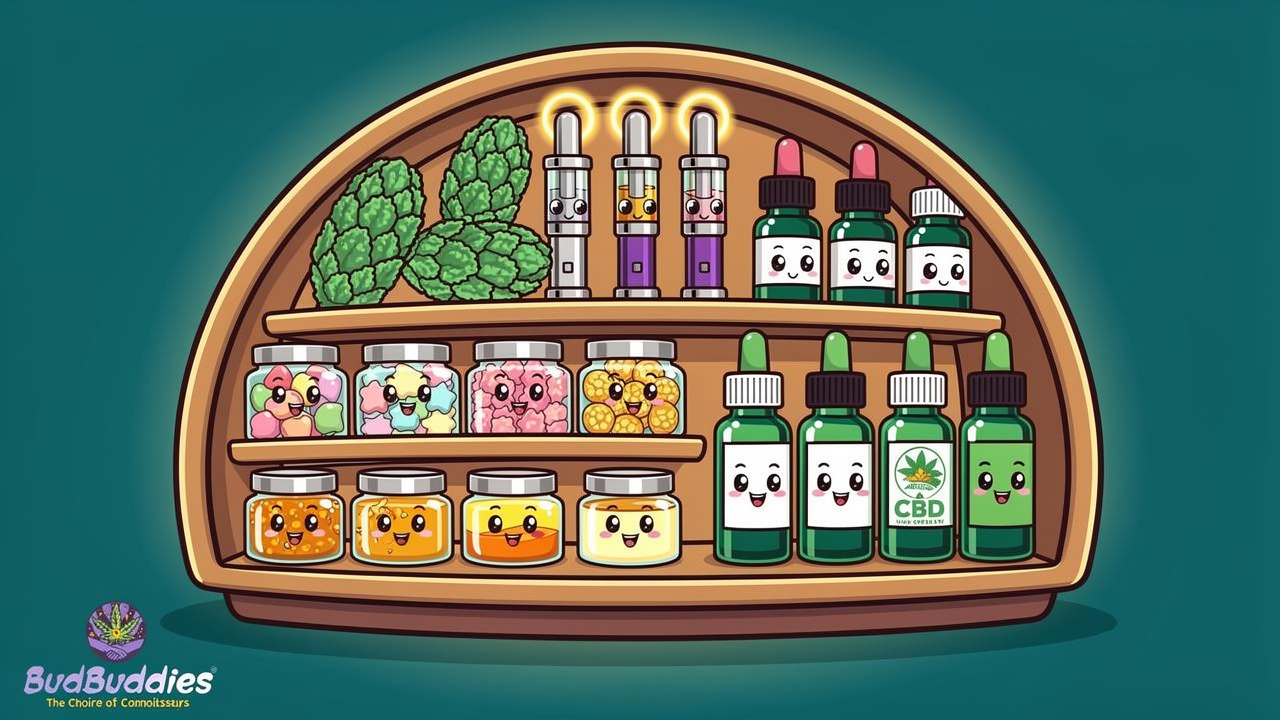 BudBuddies full lab tested cannabis product range