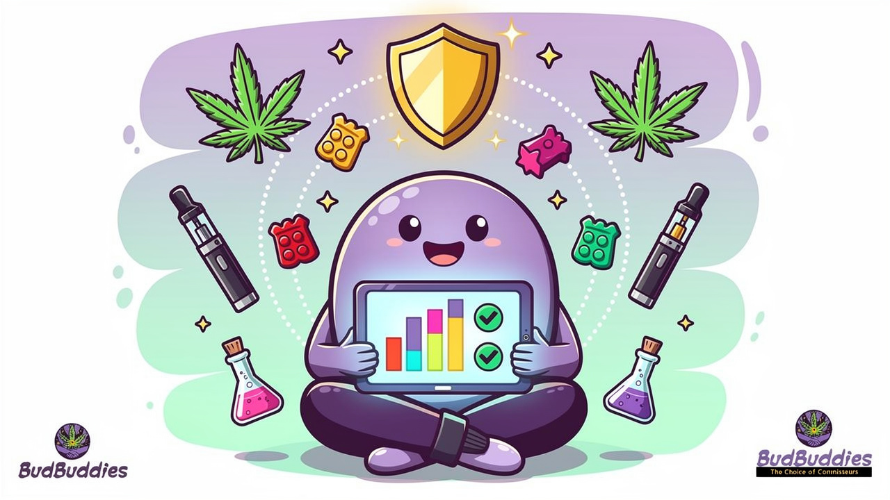 Informed cannabis buying using lab reports in UK
