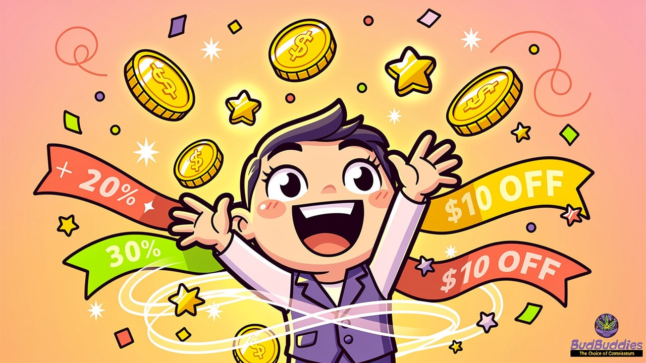 BudBuddies BudCash rewards programme for THC vape buyers