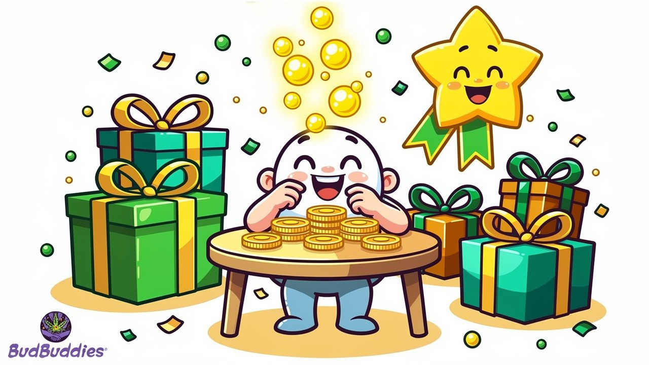 Cannabis loyalty rewards BudPoints bundles and savings at BudBuddies