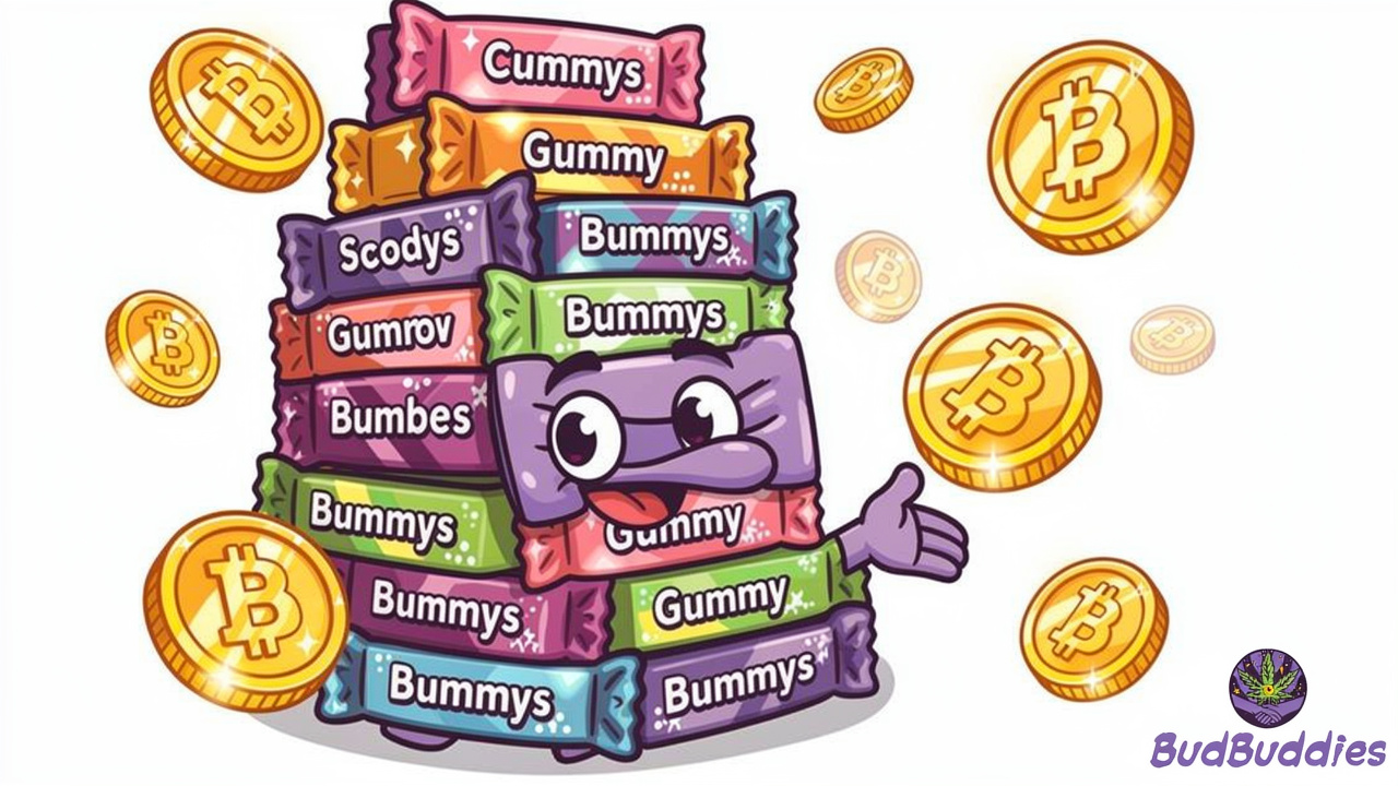 Cartoon showing stacked layers of BudBuddies discount methods