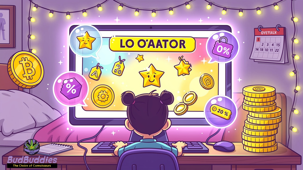 Student earning BudPoints and BudCash loyalty rewards