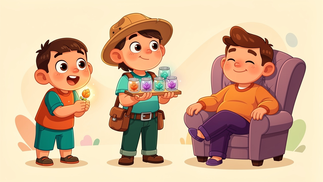 Cartoon trio of different cannabis buyer types