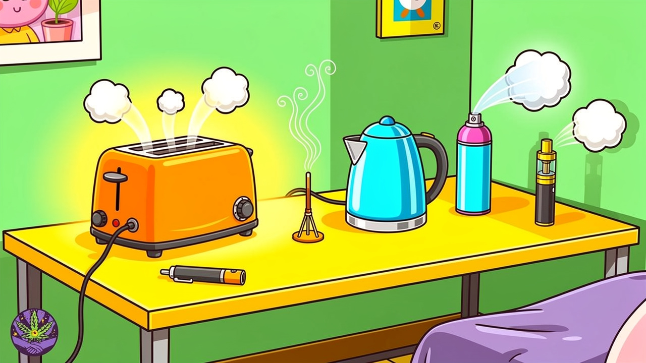 Common everyday items that trigger smoke alarms in student halls