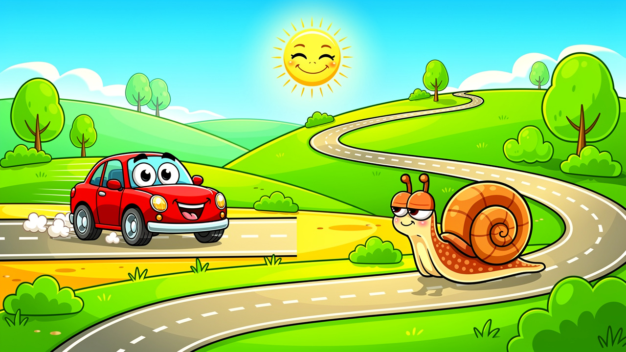 Cartoon roads comparing short smoking duration and long edibles duration