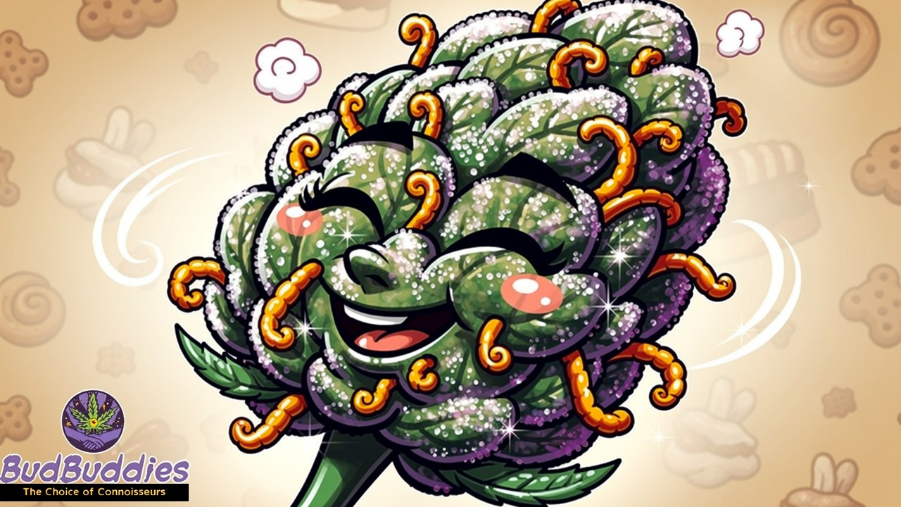 Cartoon bud showing Gastro Pop's sweet dessert aroma