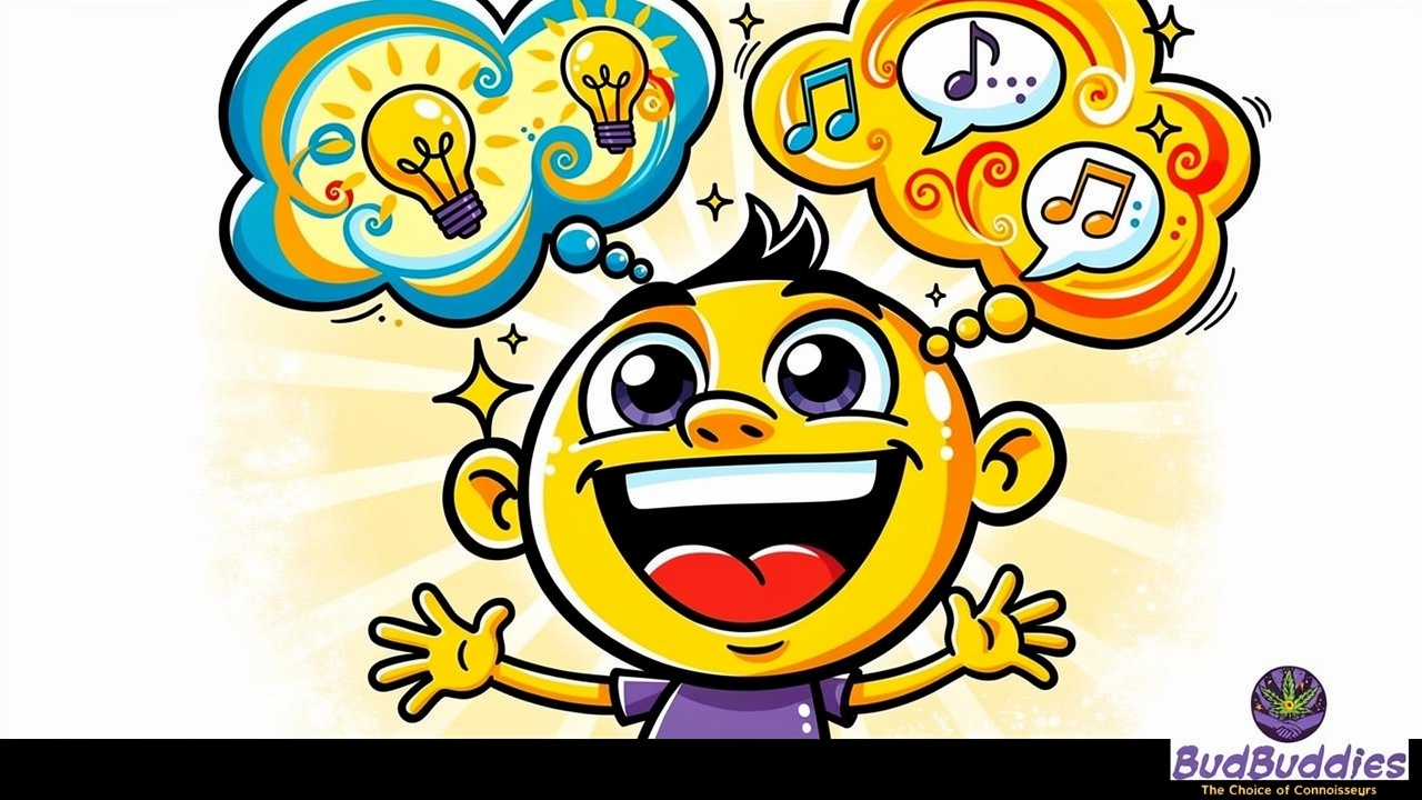 Cartoon character showing energetic Ghost Train Haze effects