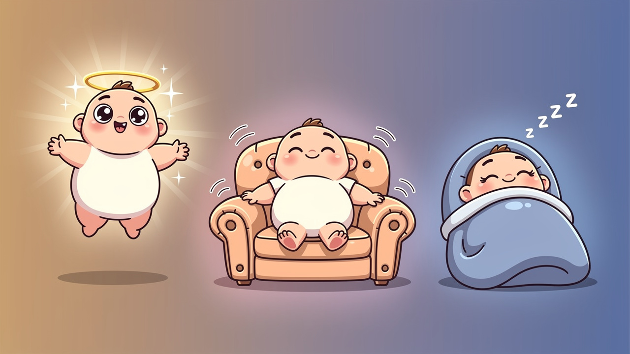 Three cartoon stages of Motorbreath cannabis high experience