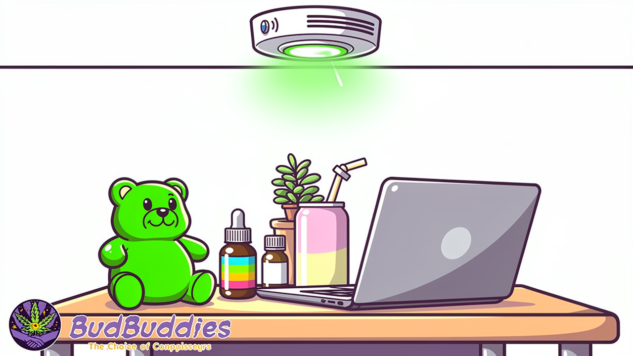 Smoke-free cannabis edibles tinctures and drinks for student halls