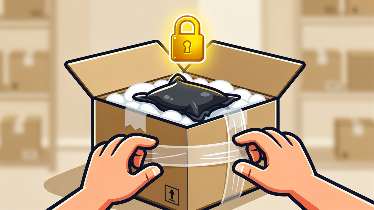Discreet plain box packaging for cannabis delivery privacy
