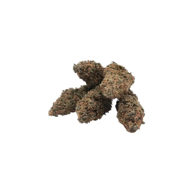 Premium Ice Cream Cake flower showing natural whole-bud texture and trichome coverage
