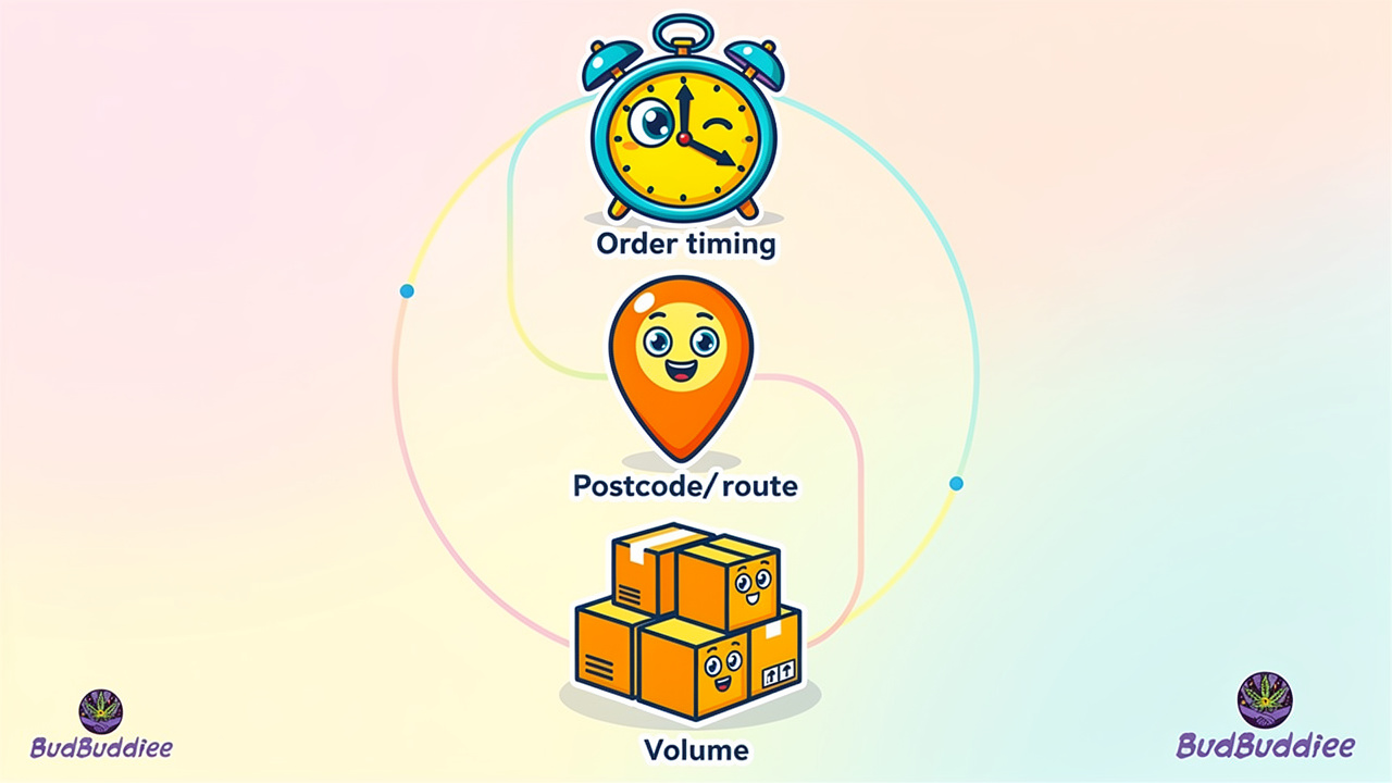 Three animated factors affecting Northern Ireland delivery times