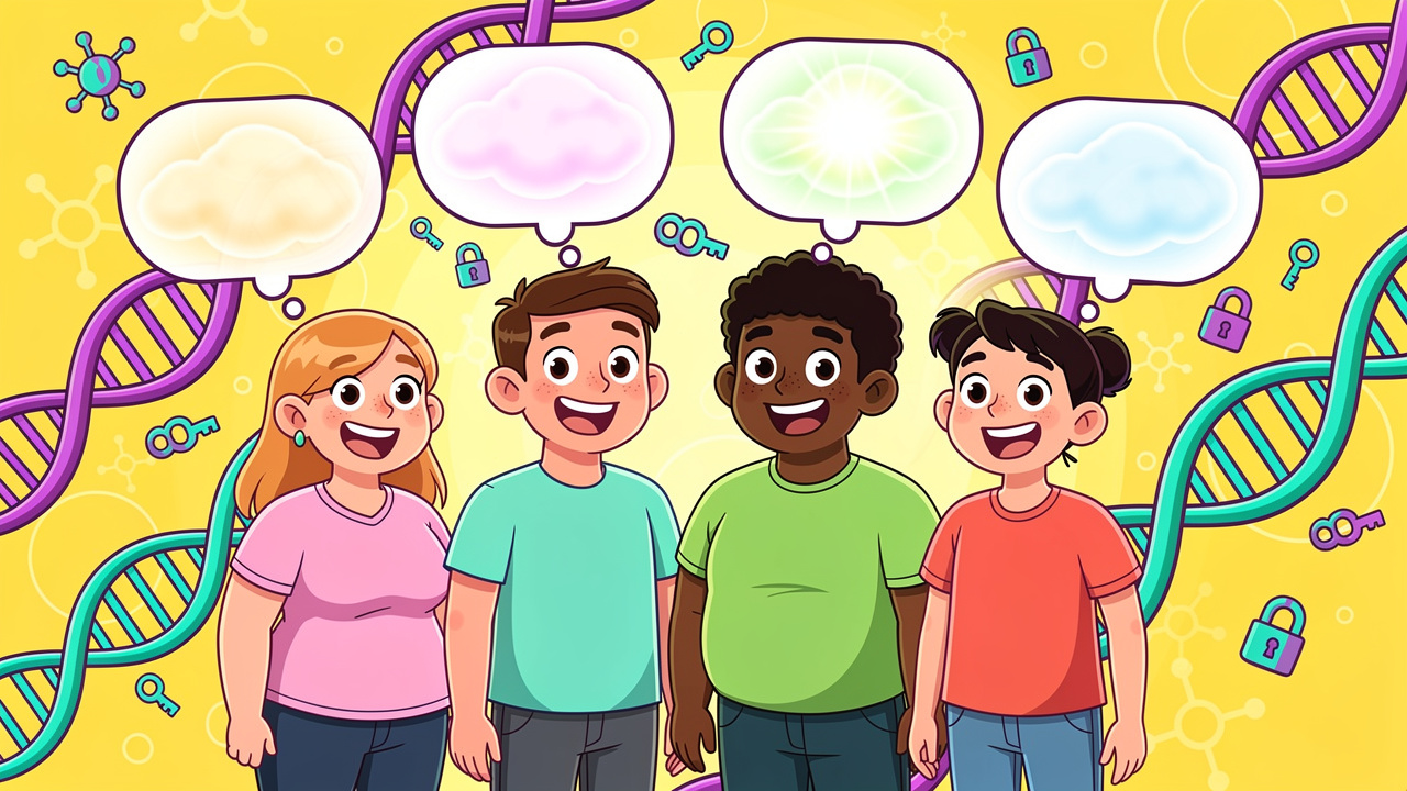 Cartoon characters showing different individual responses to edibles