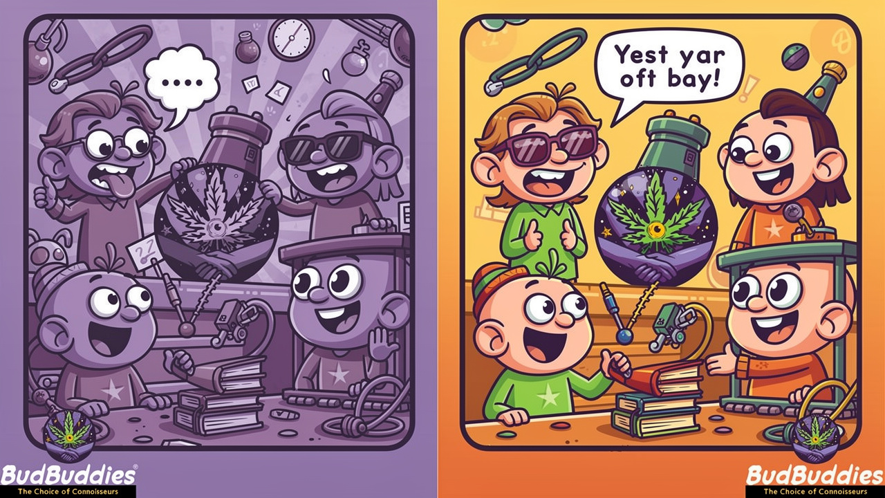 Cartoon contrasting confused uncertainty with clear verified trustworthiness