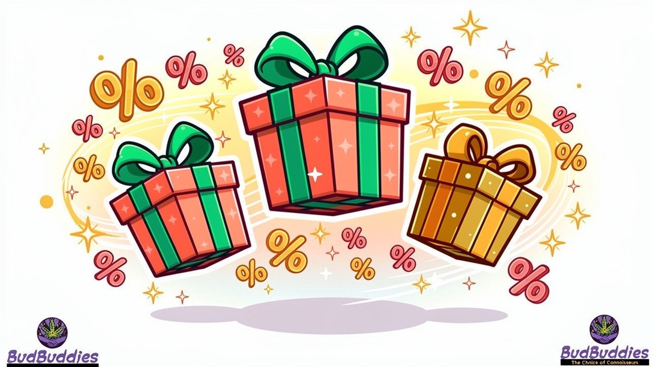 Layered gift boxes representing stacked savings and combined discounts