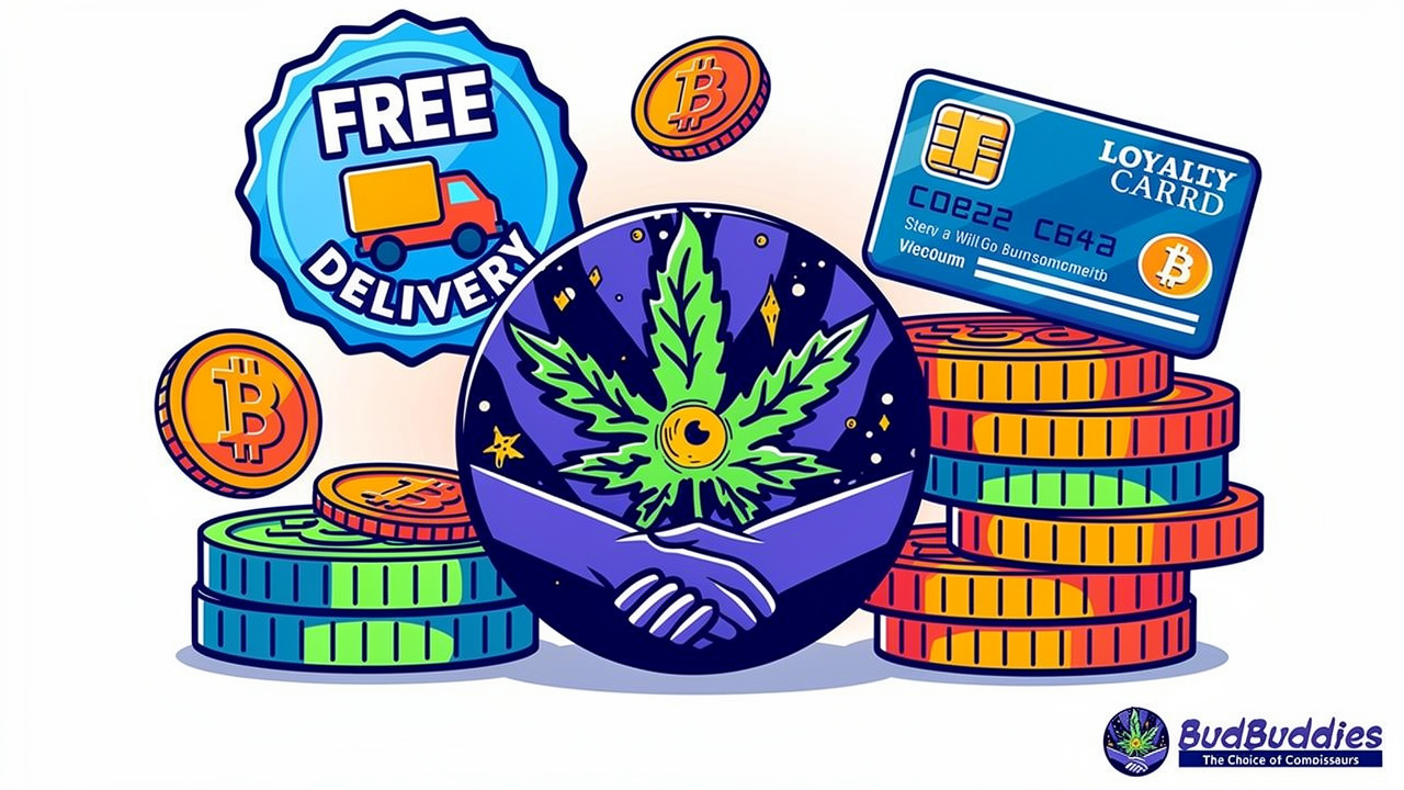 Multiple discount options stacking for cannabis edibles savings
