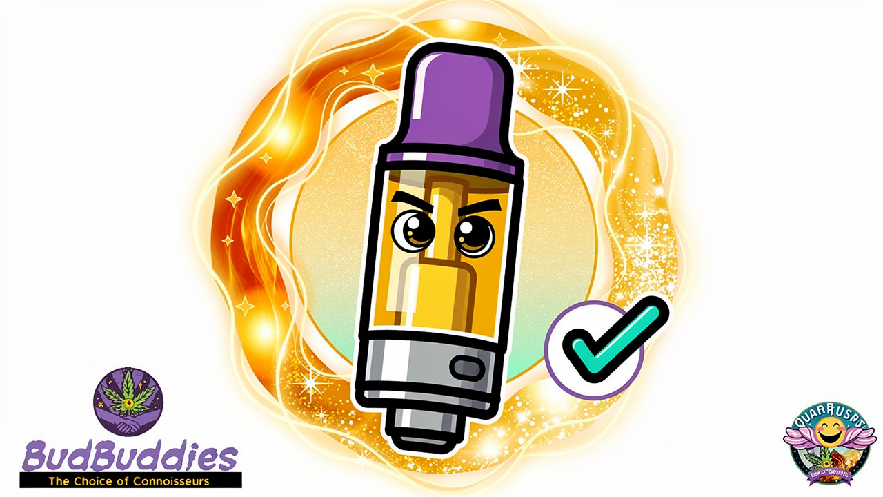 Cartoon cartridge showing different extract types with quality indicators
